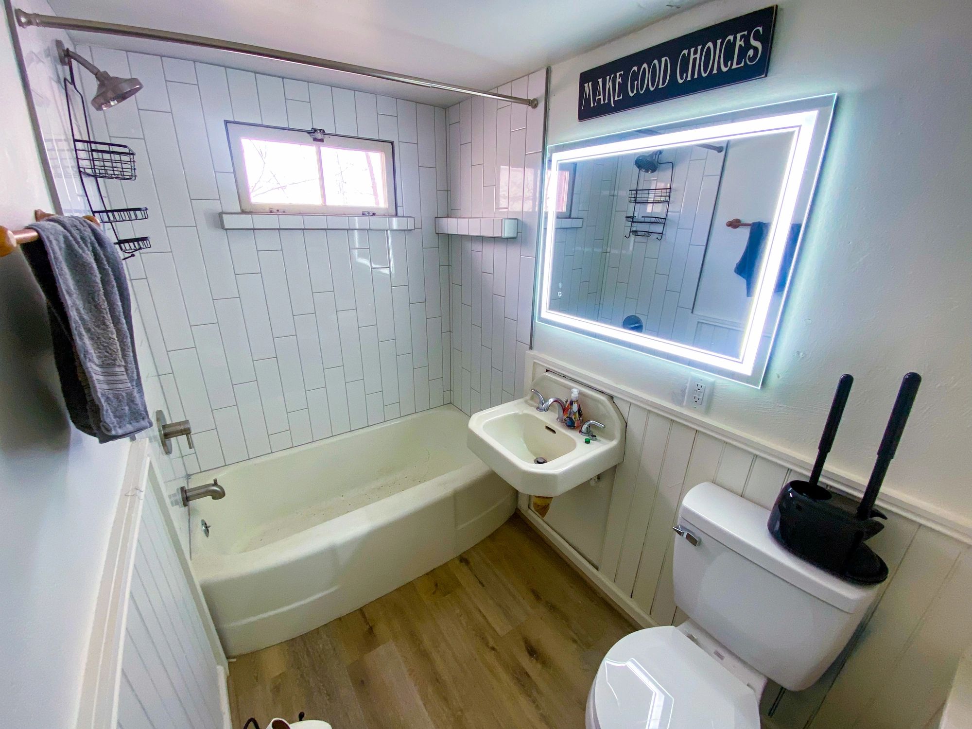 Clean bathroom interior reflecting the results tidytub aims to deliver
